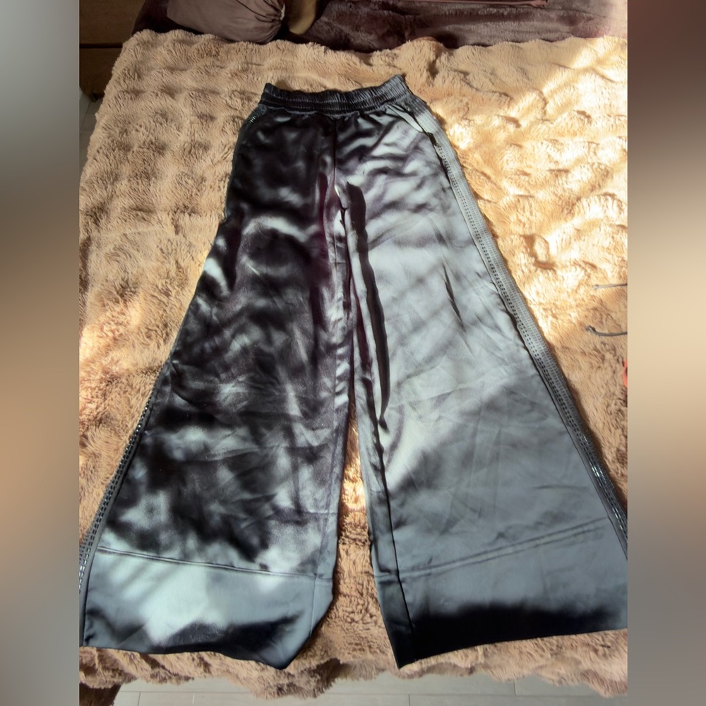 Victoria's Secret Black Wide-Leg Pants